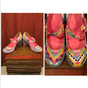 Vintage inspired Mery Jane shoes